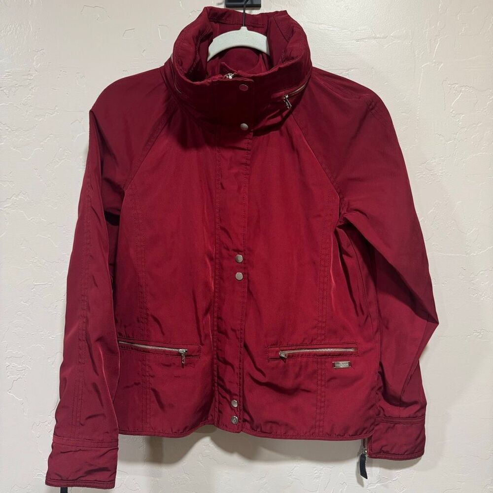 Abercrombie & Fitch Red Water Proof Jacket